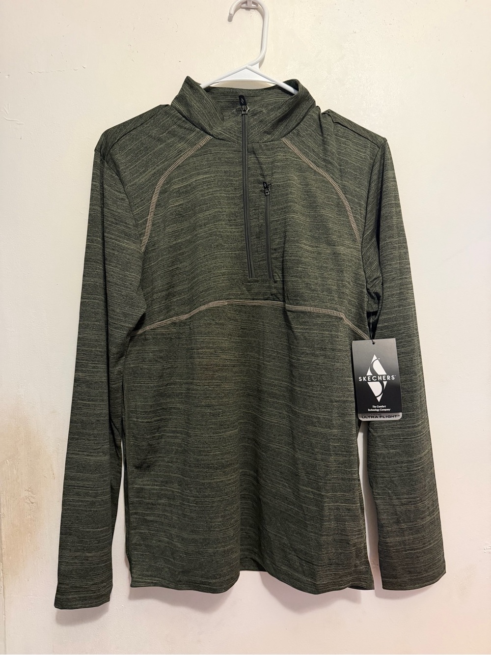 skechers 1/4 zip long sleeve